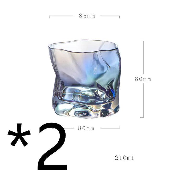 2 PC. Whiskey Glass Set