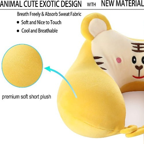 Kids Memory Foam Animal Travel Pillow