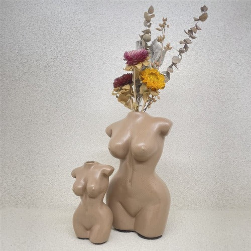 Large Female Body Vase 