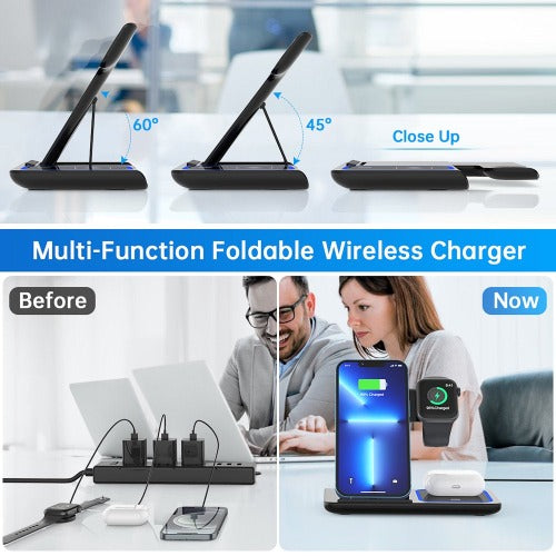 3 in 1 Wireless Charger Station