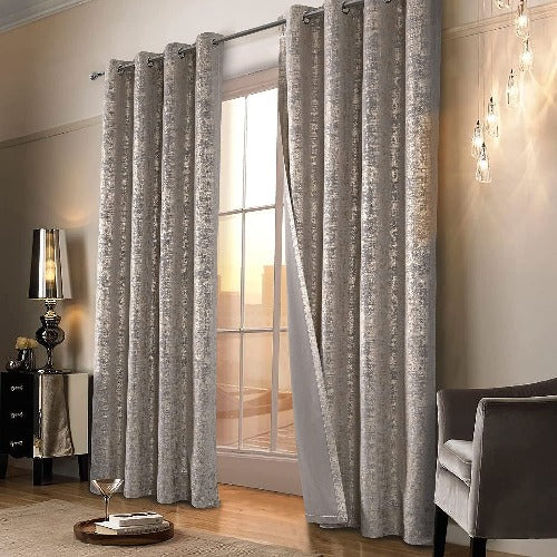 Soft Velvet Curtains- Set of 2 