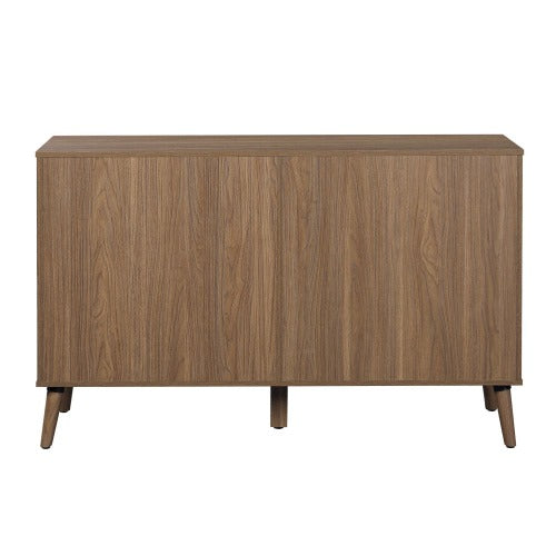 Modern 6 Drawer Wood Dresser