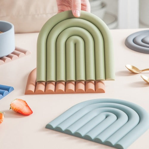 Rainbow Silicone Trivet